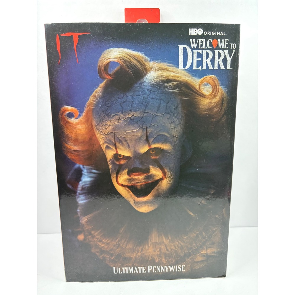 NECA Ultimate Pennywise Welcome to Derry HBO IT Action Figure New